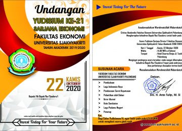 Pengumuman Yudisium Ke-21 Tahun Akademik 2019/2020