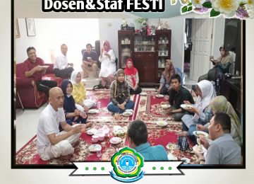 Silaturahmi Dosen dan Staf FESTI