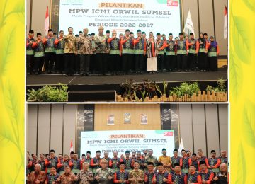 Pelantikan Majelis Pengurus Wilayah Ikatan Cendekiawan Muslim Se-Indonesia (ICMI) Orwil Sumsel Periode 2022-2027