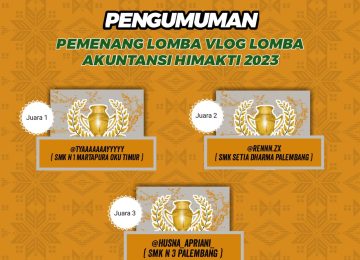 Pemenang Video Kreatif Peserta Lomba Akuntansi HIMAKTI 2023