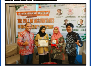 Penyerahan Hadiah Lomba Akuntansi 2022 HUT IAI Ke-65