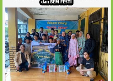 Ramadhan Berbagi Takjil dan Berbuka Bersama Himanti dan BEM FESTI