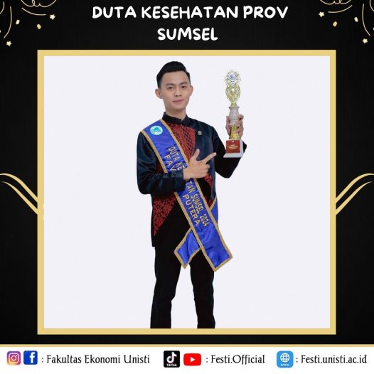 Muhammad Afriyansya, Duta Kesehatan Provinsi Sumatera Selatan