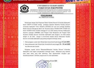 Ujian Skripsi / Ujian Komprehensif TA. 2024/2025